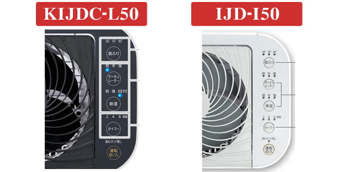 KIJDC-L50-IJD-I50操作パネル