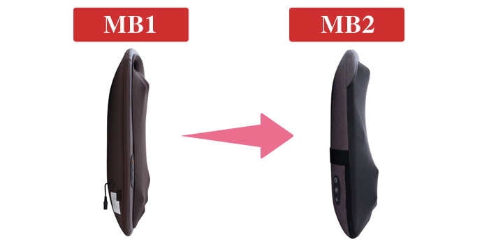MB1-MB2もみ玉の立体感の比較