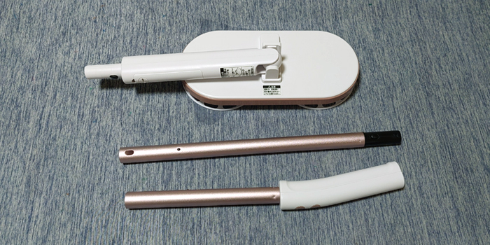 本体と接続ロッドの画像