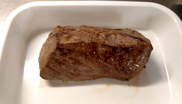 牛肉の全面焼き